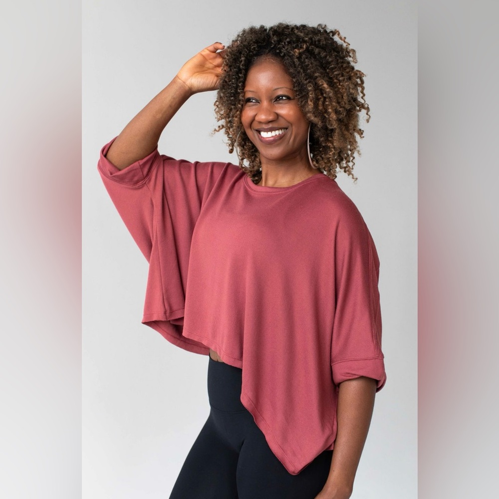 Savvi Hollie Top in cinnamon - Picture 4 of 15